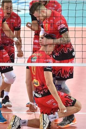 Ivan Zaytsev Marko Podrascanin Perugia. Roma 29-04-2017 PalaLottomatica DHL 2017 CEV Volleyball Champions League, Final Four - Men Zenit Kazan - Berlin Recycling Volleys Foto Antonietta Baldassarre Insidefoto AntoxBaldassarre