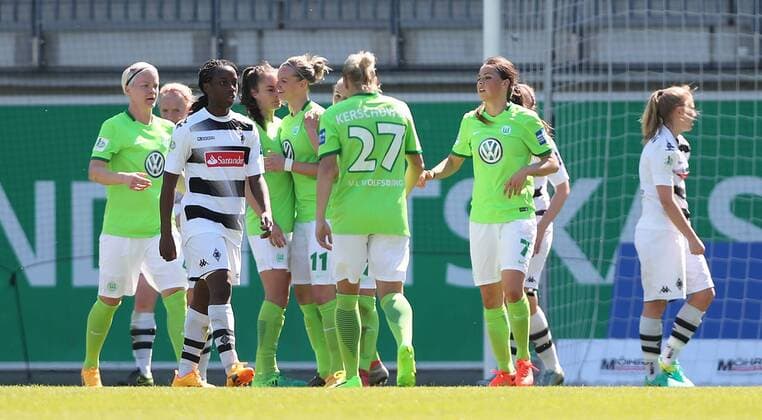 Torjubel Alexandra Popp (VfL Wolfsburg)