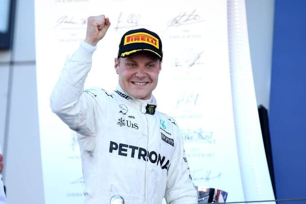 Motorsports: FIA Formula One World Championship WM Weltmeisterschaft 2017, Grand Prix of Russia, 77 Valtteri Bottas (FIN, Mercedes AMG Petronas), Sotschi Russia xHOCHxZWEIx