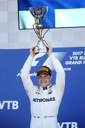 Motorsports: FIA Formula One World Championship WM Weltmeisterschaft 2017, Grand Prix of Russia, 77 Valtteri Bottas (FIN, Mercedes AMG Petronas), Sotschi Russia xHOCHxZWEIx