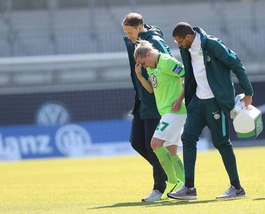 Isabel Kerschowski (VfL Wolfsburg) verletzt