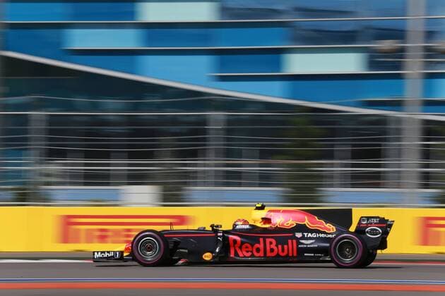 Motorsports: FIA Formula One World Championship WM Weltmeisterschaft 2017, Grand Prix of Russia, 33 Max Verstappen (NDL, Red Bull Racing), Sotschi Russia xHOCHxZWEIx