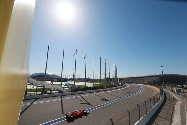 Motorsports: FIA Formula One World Championship WM Weltmeisterschaft 2017, Grand Prix of Russia, 5 Sebastian Vettel (GER, Scuderia Ferrari) Sotschi Russia xHOCHxZWEIx