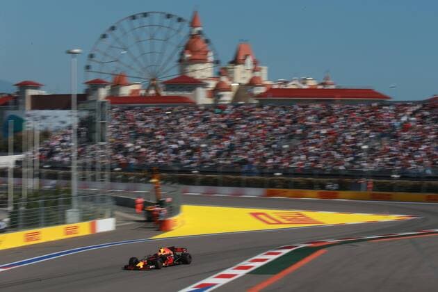 Motorsports: FIA Formula One World Championship WM Weltmeisterschaft 2017, Grand Prix of Russia, 33 Max Verstappen (NDL, Red Bull Racing), Sotschi Russia xHOCHxZWEIx
