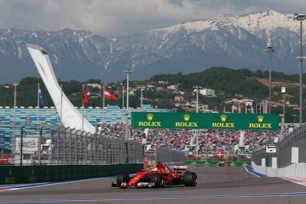 Motorsports: FIA Formula One World Championship WM Weltmeisterschaft 2017, Grand Prix of Russia, 5 Sebastian Vettel (GER, Scuderia Ferrari) Sotschi Russia xHOCHxZWEIx