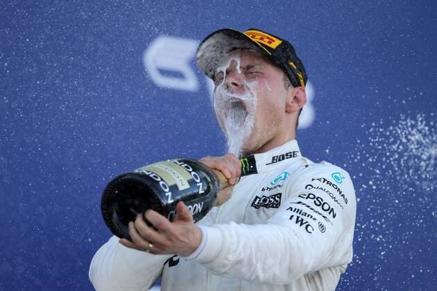Bilder des Tages - SPORT Russian Grand Prix, Sochi 27 - 30 April 2017 30.04.2017 - Race, Valtteri Bottas (FIN) Mercedes AMG F1 W08 race winner 