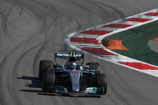 Motorsports: FIA Formula One World Championship WM Weltmeisterschaft 2017, Grand Prix of Russia, 77 Valtteri Bottas (FIN, Mercedes AMG Petronas), Sotschi Russia xHOCHxZWEIx