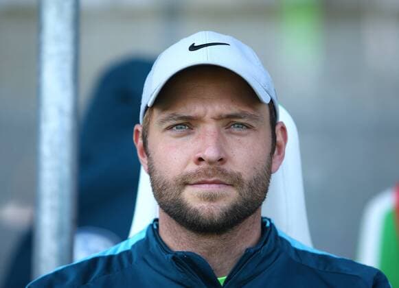 VfL vs Mgladbach, Frauen Wolfsburg, Deutschland. 30.04.2017, FUßBALL - VfL Wolfsburg vs Borussia Mönchengladbach, 1. Allianz Frauen Bundesliga, Saison 2016-17. Bild zeigt: Co-Trainer Stephan Lerch (vfL Wolfsburg) Wolfsburg