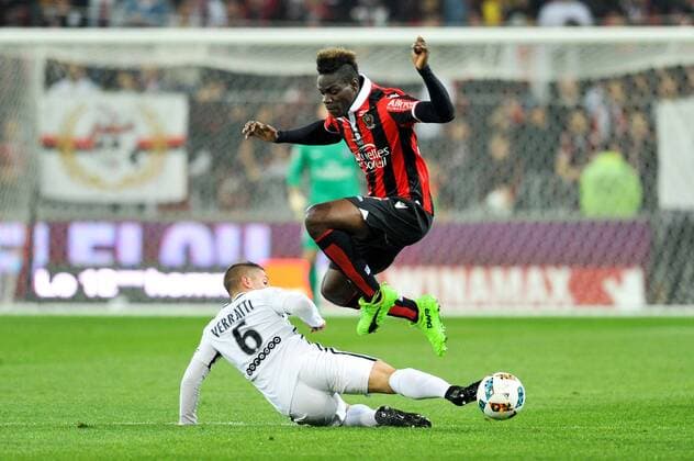 09 Mario BALOTELLI (nice) FOOTBALL : Nice vs Paris SG - Ligue 1 - 30 04 2017 FEP Panoramic 