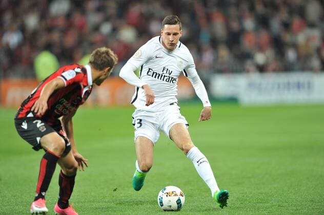 23 JULIAN DRAXLER (psg) FOOTBALL : Nice vs Paris SG - Ligue 1 - 30 04 2017 FEP Panoramic 