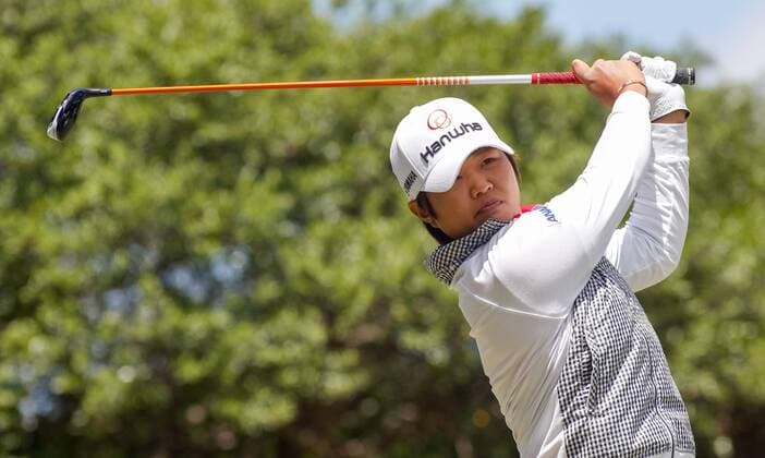 April 30, 2017 - Irving, TX, USA - Haru Nomura tees off on the second hole during the final round of the Volunteers of America Texas Shootout on Sunday, April 30, 2017 at Las Colinas Country Club in Irving, Texas. Final Round of the LPGA Golf Damen Texas Shootout - ZUMAm67_ 20170430_zaf_m67_132 Copyright: xRayxCarlinx