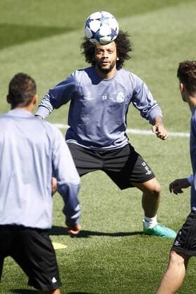 Real Madrid s Marcelo Vieira during training session. May 1,2017.  (2017050118)
