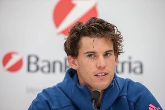 TENNIS - Dominic Thiem, press conference PK Pressekonferenz VIENNA,AUSTRIA,02.MAY.17 - TENNIS - Press conference with Dominic Thiem. Image shows Dominic Thiem (AUT). GEPAxpictures xMarioxKneisl