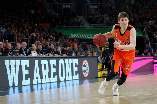 David Kraemer ( ratiopharm ulm ), ratiopharm ulm vs. Walter Tigers Tuebingen, esayCredit Basketball Bundesliga, Basketball, 01.05.2017, Neu Ulm Copyright: xLanger Eibner-Pressefotox EP_HLR