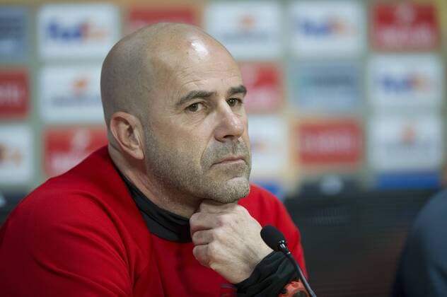 02-05-2017 VOETBAL: PERSCONFERENTIE AJAX: AMSTERDAM Coach Peter Bosz (Ajax) Foto: SCS Michel Utrecht xVIxxIVx 7708224