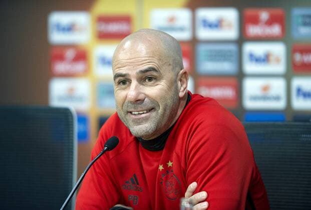02-05-2017 VOETBAL: PERSCONFERENTIE AJAX: AMSTERDAM Coach Peter Bosz (Ajax) Foto: SCS Michel Utrecht xVIxxIVx 7708228