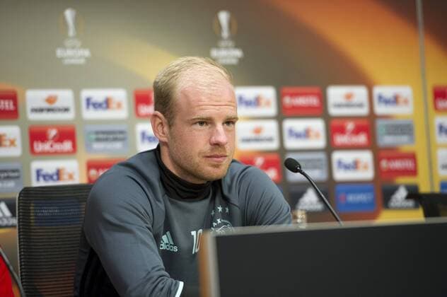 02-05-2017 VOETBAL: PERSCONFERENTIE AJAX: AMSTERDAM Davy Klaassen (Ajax) Foto: SCS Michel Utrecht xVIxxIVx 7708241