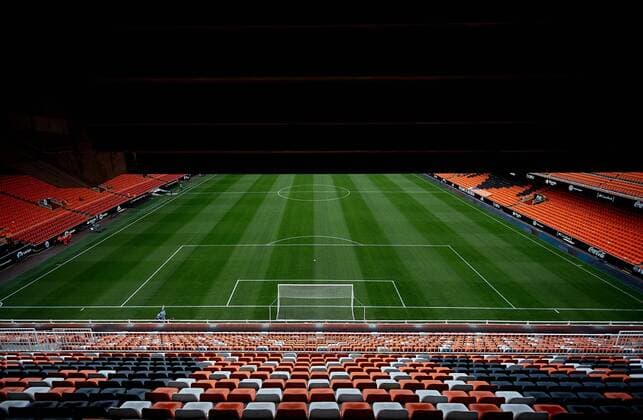 FuÃŸball, Stadiongeschichte FC Valencia April 26th 2017, Mestalla Stadium, Valencia, Spain, La Liga football, Valencia CF versus Real Sociedad; General view of the interior of the stadium; xDavidxAliagax  ActionPlus28198017