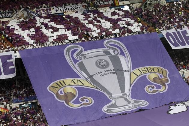 Real Madrid s supporters during Champions League 2016 2017 Semi-finals 1st leg match. May 2,2017.  (2017050293)