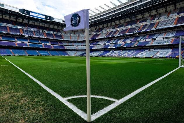 02.05.2017, Estadio Santiago Bernabeu, Madrid, ESP, UEFA CL, Real Madrid vs Atletico Madrid, Halbfinale, Hinspiel, im Bild General view of the stadium pictured General view of the stadium pictured during the UEFA Champions League semi final, 1st leg match between Real Madrid and Atletico Madrid at the Estadio Santiago Bernabeu in Madrid, Spain on 2017 05 02. Madrid EP_fil