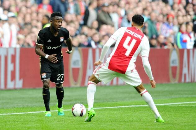 27 MAXWEL CORNET (ol) FOOTBALL : Ajax Amsterdam vs Lyon - Europa League - 1 2 Finale - 03 05 2017 FEP Panoramic 