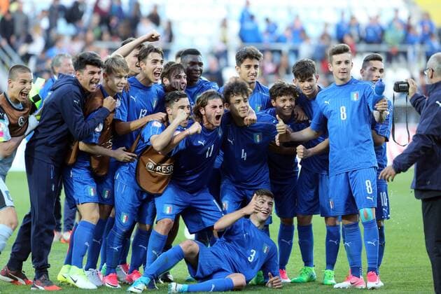 European Football Championship U17 U 17 Group A, Round 1, Croatia - Italy 03.05.2017., HNK Rijeka Stadium, Rijeka, Croatia - European Football Championship U17, Group A, Round 1, Croatia - Italy.  GoranxKovacic PIXSELL