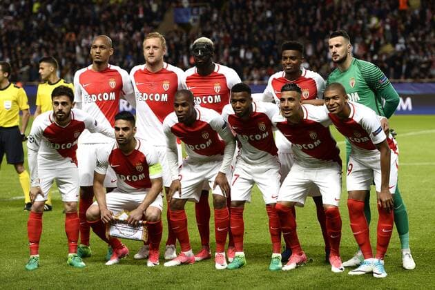 Db Monaco (Francia) 03 05 017 - Champions League Monaco-Juventus foto Daniele Buffa Image nella foto: formazione Monaco 