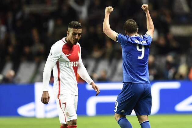 Db Monaco (Francia) 03 05 017 - Champions League Monaco-Juventus foto Daniele Buffa Image nella foto: esultanza gol Gonzalo Higuain 
