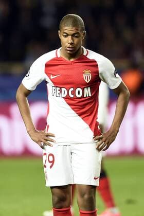 Db Monaco (Francia) 03 05 017 - Champions League Monaco-Juventus foto Daniele Buffa Image nella foto: Kylian Mbappe 