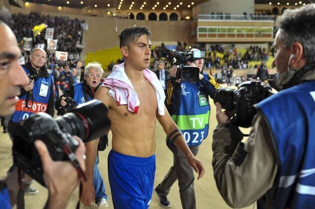 PAULO DYBALA (Juventus de Turin) FOOTBALL : AS Monaco vs Juventus de Turin - Ligue des champions - 1 2 finale - 03 05 2017 NorbertScanella Panoramic 