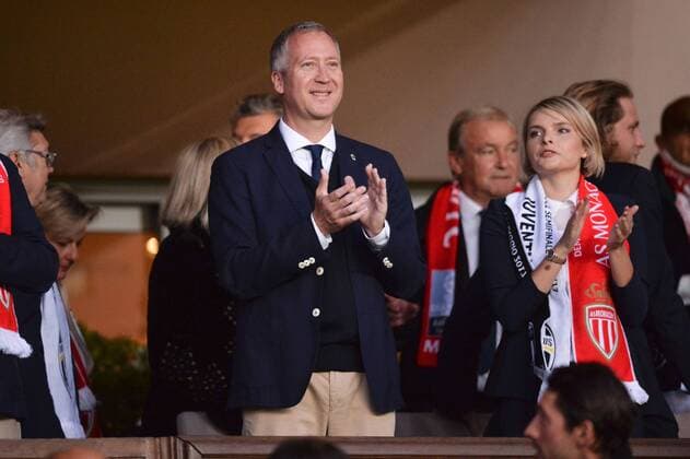 Fußball, CL, AS Monaco - Juventus Turin Vadim Vasilyev (VICE PRESIDENT MONACO) FOOTBALL : Monaco vs Juventus - Ligue des Champions - 1 2 Finale - 03 05 2017 AnthonyBIBARD FEP Panoramic 