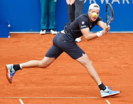 JAN-LENNARD STRUFF (GER) Tennis - BMW Open2017 - ATP Tennis Herren - MTTC Iphitos - Munich - - Germany - 3 May 2017. Juergen Hasenkopf