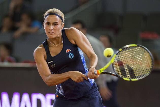 Monica Puig during the match of the Charity day previus at Madrid Open Tenis 2017in Madrid, Spain. May 04, 2017.  (20170504040)