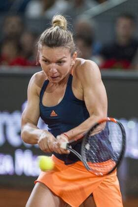 Themen der Woche - Sport Bilder des Tages - SPORT Simona Halep during the match of the Charity day previus at Madrid Open Tenis 2017in Madrid, Spain. May 04, 2017.  (20170504035)
