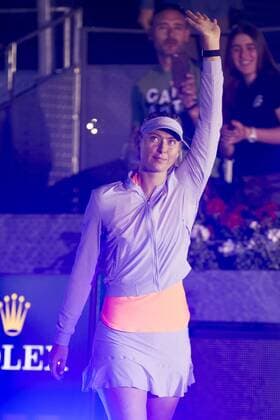 Maria Sharapova during the match of the Charity day previus at Madrid Open Tenis 2017in Madrid, Spain. May 04, 2017.  (20170504005)