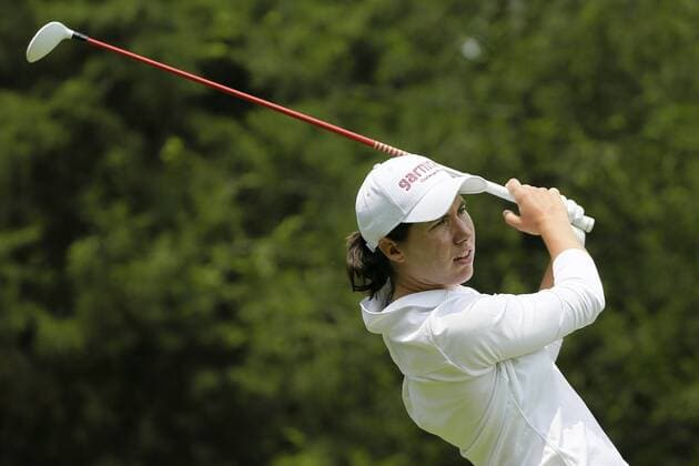 Spanish golfer Carlota Ciganda competes during the first round of the Ladies Professional Golf Association LPGA Golf Damen Lorena Ochoa Match Play at the Golf Club of Mexico in Mexico City, 04 May 2017. LORENA OCHOA MATCH PLAY GOLF TOURNAMENT IN MEXICO !ACHTUNG: NUR REDAKTIONELLE NUTZUNG!  Copyright: xJoséxMéndezx CMX001 20170505-636295405858416278