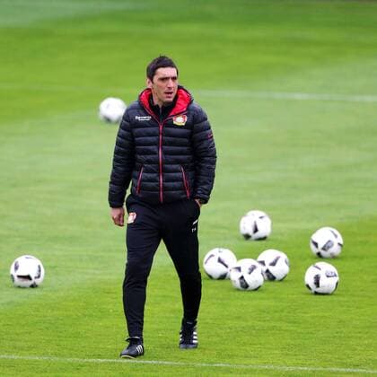 Bayer 04 Leverkusen Training Tayfun Korkut (Bayer) 02.05.2017