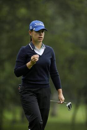 French golfer Karine Icher competes during the second round of the LPGA Golf Damen Lorena Ochoa Match Play Tournament at Mexico s Golf Club in Mexico City, Mexico, 05 May 2017. LORENA OCHOA MATCH PLAY TOURNAMENT IN MEXICO !ACHTUNG: NUR REDAKTIONELLE NUTZUNG!  Copyright: xJoséxMéndezx MEX001 20170505-636296097985036907
