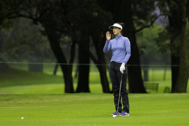 US golfer Michelle Wie competes during the second round of the LPGA Golf Damen Lorena Ochoa Match Play Tournament at Mexico s Golf Club in Mexico City, Mexico, 05 May 2017. LORENA OCHOA MATCH PLAY TOURNAMENT IN MEXICO !ACHTUNG: NUR REDAKTIONELLE NUTZUNG!  Copyright: xJoséxMéndezx MEX001 20170505-636296098039480209
