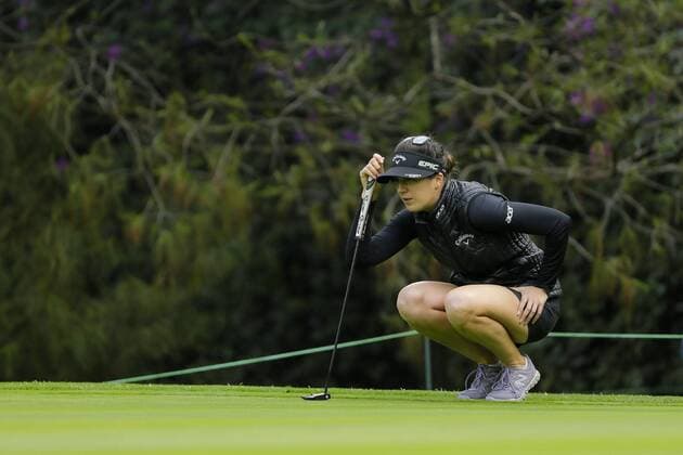 German golfer Sandra Gal competes during the second round of the LPGA Golf Damen Lorena Ochoa Match Play Tournament at Mexico s Golf Club in Mexico City, Mexico, 05 May 2017. LORENA OCHOA MATCH PLAY TOURNAMENT IN MEXICO !ACHTUNG: NUR REDAKTIONELLE NUTZUNG!  Copyright: xJoséxMéndezx MEX007 20170505-636296100149197161