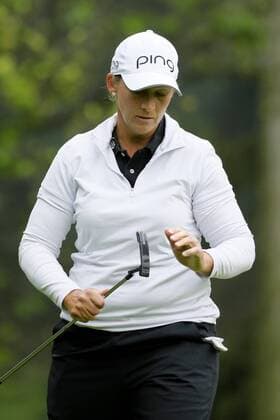 US golfer Angela Stanford competes during the second round of the LPGA Golf Damen Lorena Ochoa Match Play Tournament at Mexico s Golf Club in Mexico City, Mexico, 05 May 2017. LORENA OCHOA MATCH PLAY TOURNAMENT IN MEXICO !ACHTUNG: NUR REDAKTIONELLE NUTZUNG!  Copyright: xJoséxMéndezx MEX011 20170505-636296100806104739
