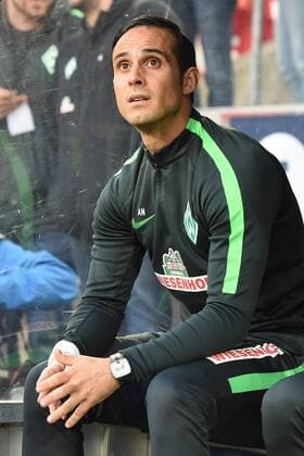 Fußball 1. Bundesliga 32. Spieltag 1. FC Köln - SV Werder Bremen am 05.05.2017 im RheinEnergieStadion in Köln Alexander Nouri ( Trainer Bremen ) xRx