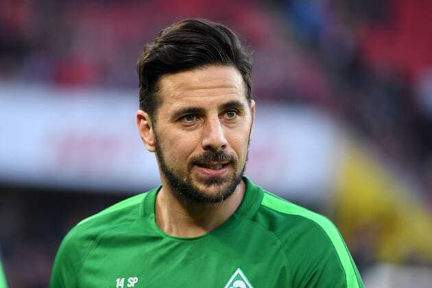 Fussball, 1.BL Saison 2016 2017, Spieltag 32, 1.FC Köln vs SV Werder Bremen, 05.05.2017, Rheinenergiestadion Köln,Claudio Pizarro, Werder Bremen,