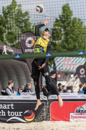 smart Beach Tour 2017 - Super Cup Muenster, 06.05.2017 Alexander Brouwer (NED); smart Beach Tour 2017 - Super Cup Muenster am 06.05.2017, Muenster. xPWx