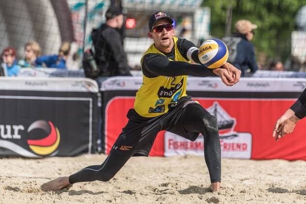 smart Beach Tour 2017 - Super Cup Muenster, 06.05.2017 Robert Meeuwsen (NED); smart Beach Tour 2017 - Super Cup Muenster am 06.05.2017, Muenster. xPWx