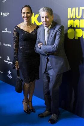 Manolo Santana attends to the Mutua Madrid Open Party at Teatro Kapital in Madrid, May 05, 2017. Spain.  (78391298)