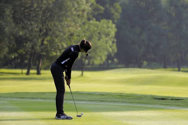 South Korean golfer Mi Jung Hur hits the ball during the third round of LPGA Golf Damen Lorena Ochoa Match Play golf tournament at Mexico Golf Club in Mexico City, Mexico, 06 May 2017. LORENA OCHOA MATCH PLAY !ACHTUNG: NUR REDAKTIONELLE NUTZUNG!  Copyright: xJosexMendezx 20170506-636296891774372667