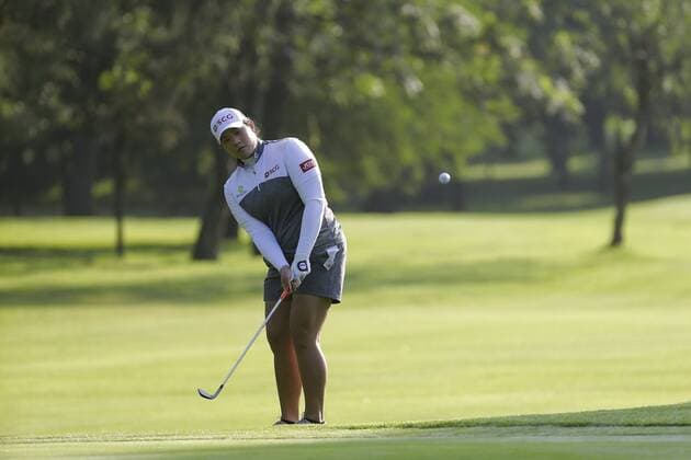 Thailand s golfer Ariya Jutanugarn competes in the third round of LPGA Golf Damen Lorena Ochoa Match Play golf tournament at Mexico Golf Club in Mexico City, Mexico, 06 May 2017. LORENA OCHOA MATCH PLAY !ACHTUNG: NUR REDAKTIONELLE NUTZUNG!  Copyright: xJosexMendezx 20170506-636296903142668467