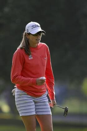 US golfer Cydney Clanton competes in the third round of LPGA Golf Damen Lorena Ochoa Match Play golf tournament at Mexico Golf Club in Mexico City, Mexico, 06 May 2017. LORENA OCHOA MATCH PLAY !ACHTUNG: NUR REDAKTIONELLE NUTZUNG!  Copyright: xJosexMendezx 20170506-636296911562222500