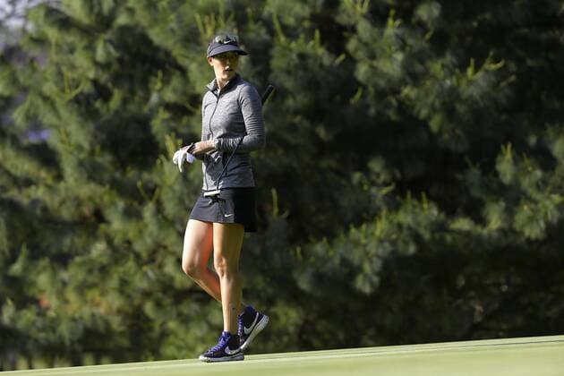 US golfer Michelle Wie competes in the third round of LPGA Golf Damen Lorena Ochoa Match Play golf tournament at Mexico Golf Club in Mexico City, Mexico, 06 May 2017. LORENA OCHOA MATCH PLAY !ACHTUNG: NUR REDAKTIONELLE NUTZUNG!  Copyright: xJosexMendezx 20170506-636296930326440725